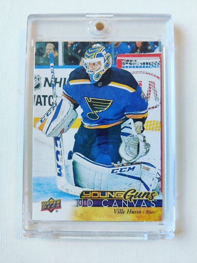 17-18 UD Young Guns Canvas - Ville Husso