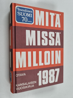 Mitä missä milloin 1987 : kansalaisen vuosikirja