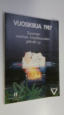 Suomen vanhan kirjallisuuden päivät r.y. Vuosikirja 1987