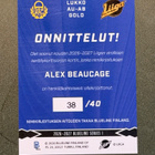 ALEX BEAUCAGE LUKKO SIGNATURE GOLD /40 - pikkukuva 2