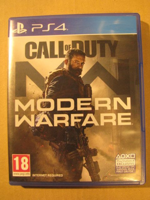 CALL OF DUTY - Modern Warfare ( PS4 - peli )