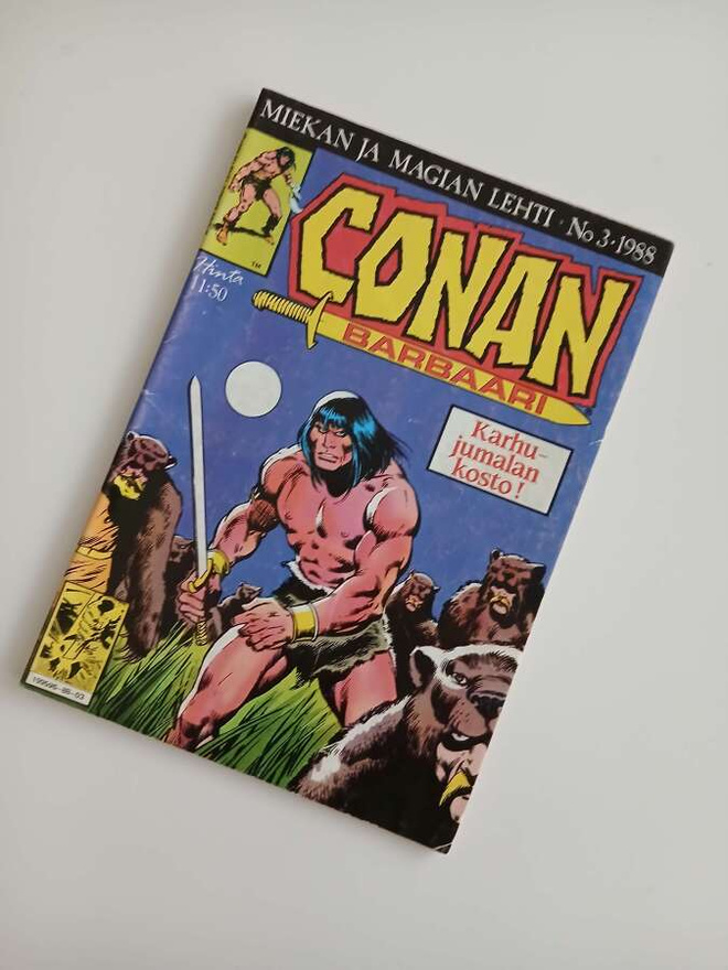 Conan barbaari sarjakuvalehti (3 / 1988)