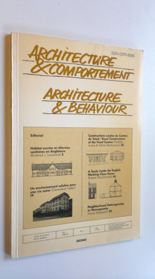 Kaj (edit.) Noschis : Architecture & Comportement / Archi...