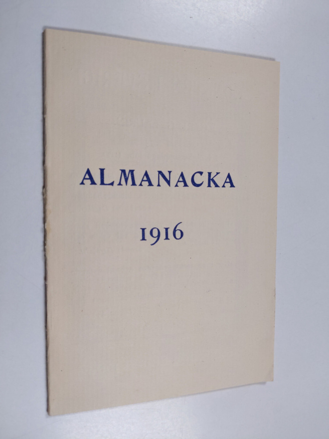 Almanack för skottåret efter vår Frälsares Kristi födelse...