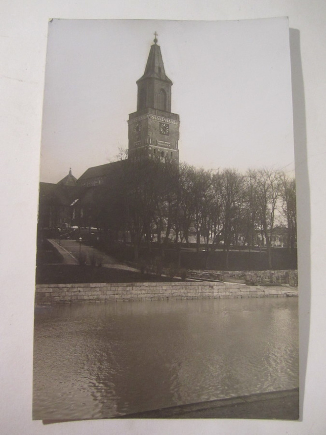 VANHA Postikortti Turku 1930-l  Alkup.Mallikappale