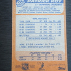 1988-89 TOPPS #116 PATRICK ROY TOKAN VUODEN KORTTI - pikkukuva 2