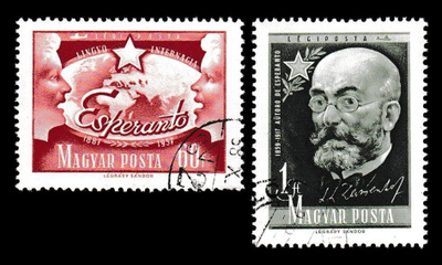Unkari 1488-9 o Esperanto 70v (1957)