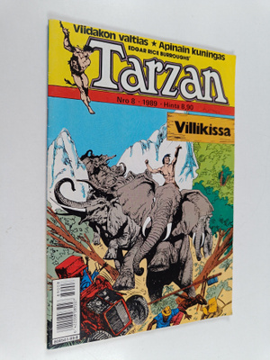 Edgar Rice Burroughs : Tarzan 8/1989