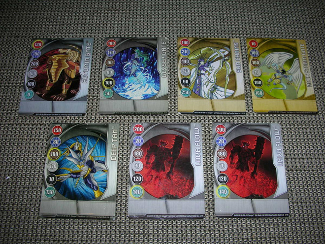 Bakugan keräilykortit