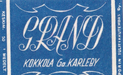 Kokkola Ga. Karleby GRAND b513