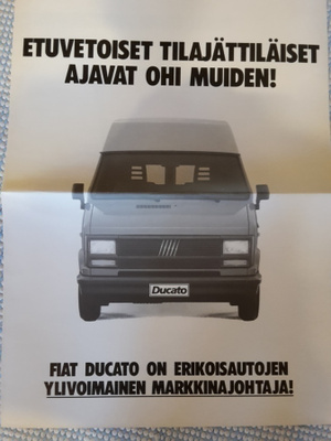 Fiat Ducato -esite, 1988
