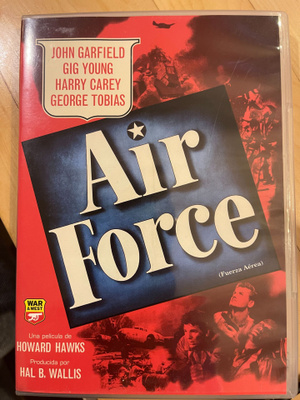 Air Force John Garfield, Howard Hawks (1943) DVD