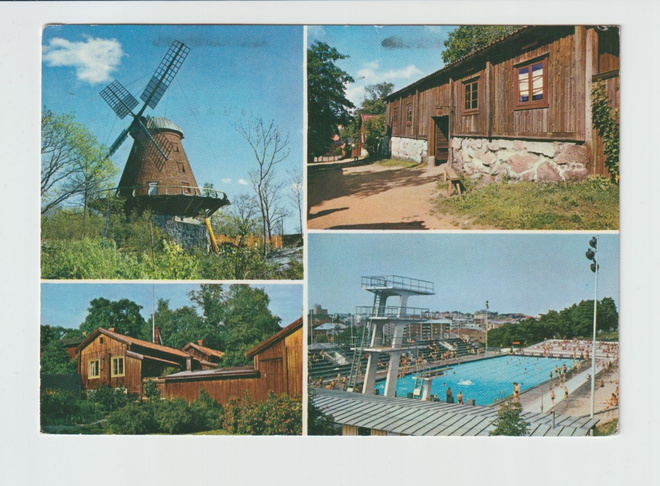 Postikortti, TURKU, Vanha kaupunginosa