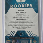 Antti Suomela 2018-19 UD Ultimate Rookies Auto /299 - pikkukuva 2