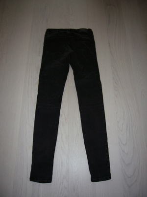 Gina tricot farkut koko 36, tummanharmaat, strech