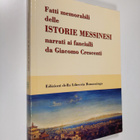 Giacomo Crescenti : Fatti memorabili delle Istorie Messin... - pikkukuva 1