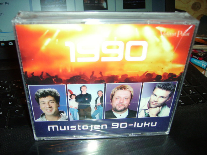 3CD MUISTOJEN 90-LUKU 1990 (Sis.postikulut) UUSI !