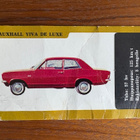 Keräilykortti Vauxhall Viva de Luxe - pikkukuva 1