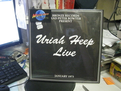 URIAH HEEP - LIVE IN JANUARY 1973 2LP UUSI 2015 SS