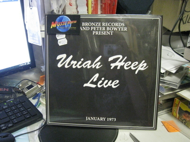 URIAH HEEP - LIVE IN JANUARY 1973 2LP UUSI 2015 SS