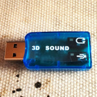 USB 5.1 3D äänikortti - 3,5 mm kuuloke ja mikrofoniliitäntä - pikkukuva 2