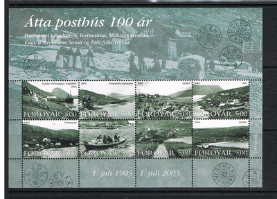 Färsaaret 2003 - Postikonttorit 100v blokki ++
