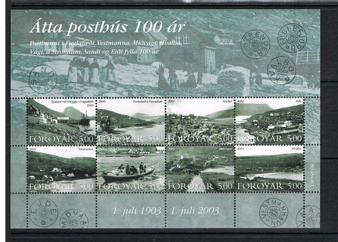 Färsaaret 2003 - Postikonttorit 100v blokki ++