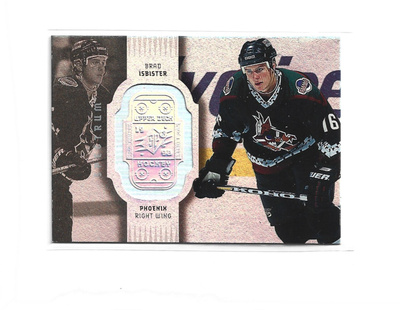 BRAD ISBISTER . SPECTRUM # 65 SPx 1998-99 num 191/300