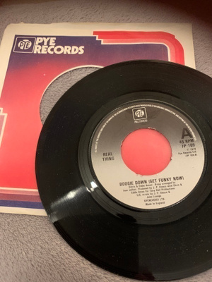 REAL THING: Boogie Down(Get Funky Now) * Version * UK 1979