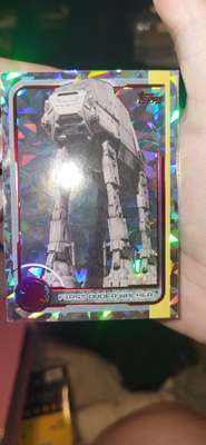 First Order Walker #200 Topps star wars holo kortti