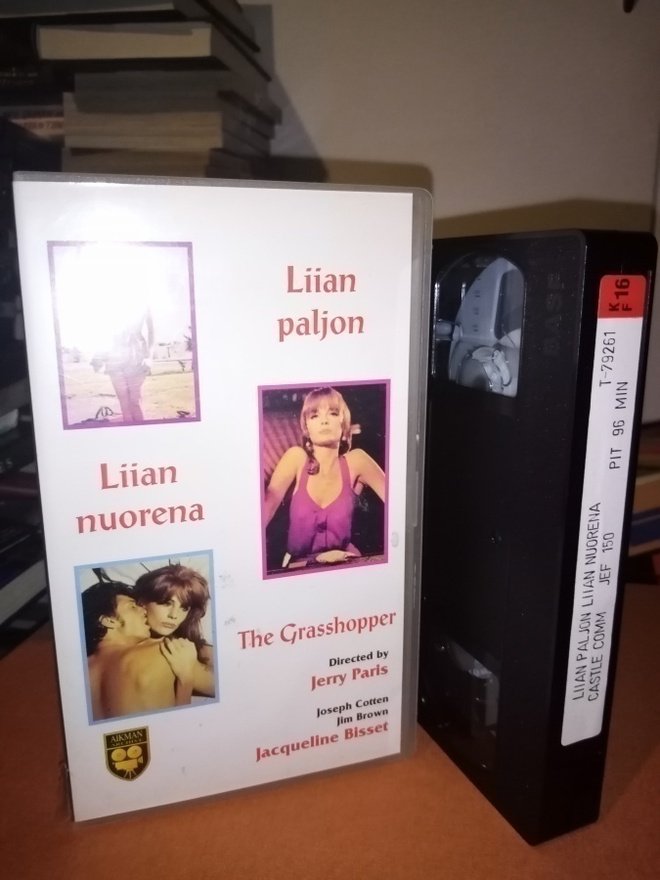VHS LIIAN PALJON LIIAN NUORENA - THE GRASSHOPPER