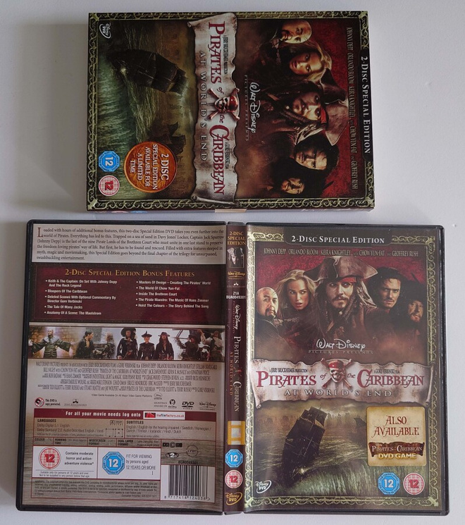 Pirates of the Caribbean At World's End  2xDVD suomitekstit