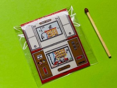 Nintendo Game & Watch Mikki ja Aku Jääkaappimagneetti