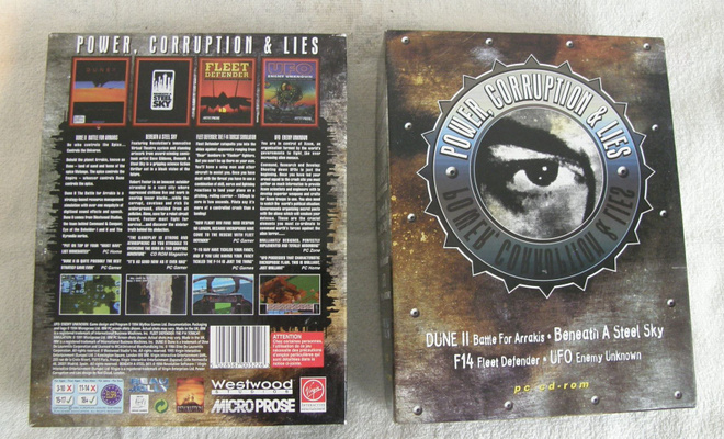 UFO, Dune 2, Beneath A Steel Sky, F14 (PC Big Box)