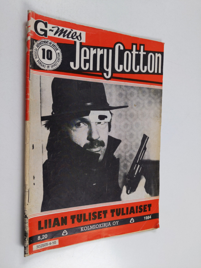 Jerry Cotton  10/1984 : Liian tuliset tuliaiset