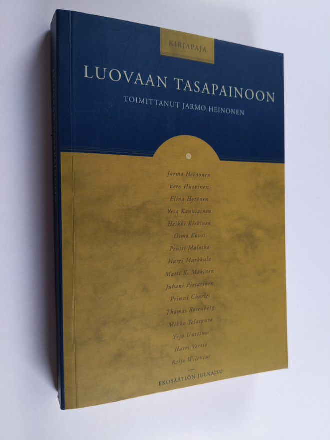 Jarmo Heinonen : Luovaan tasapainoon