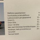Esite Ford Orion mk2 vuodelta 1987 1988 - pikkukuva 2