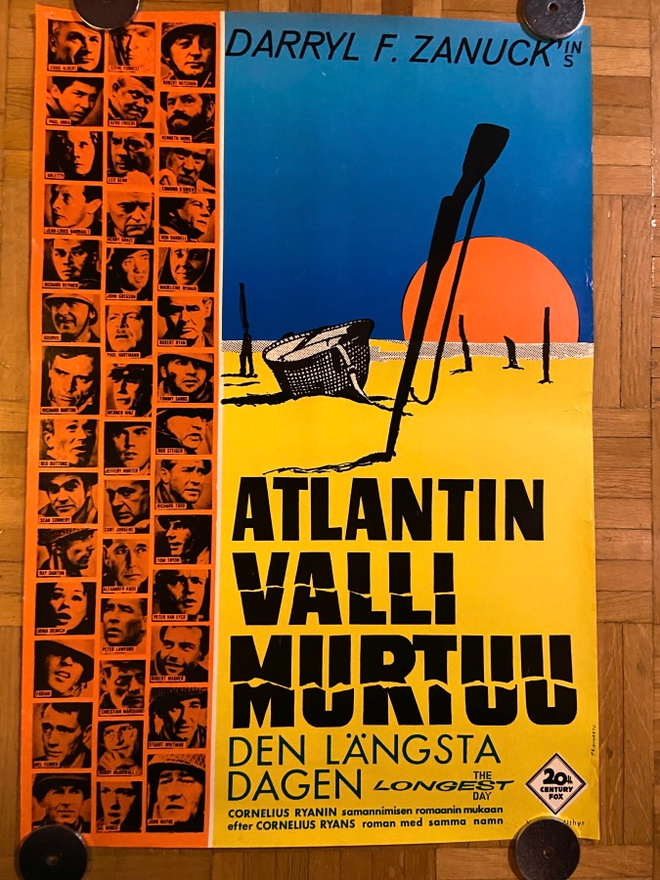 Vanha elokuvajuliste: Atlantin valli murtuu