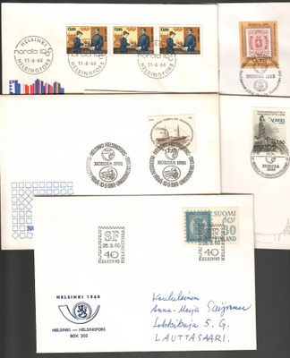 Näyttely kuoret 5 kpl.(116)