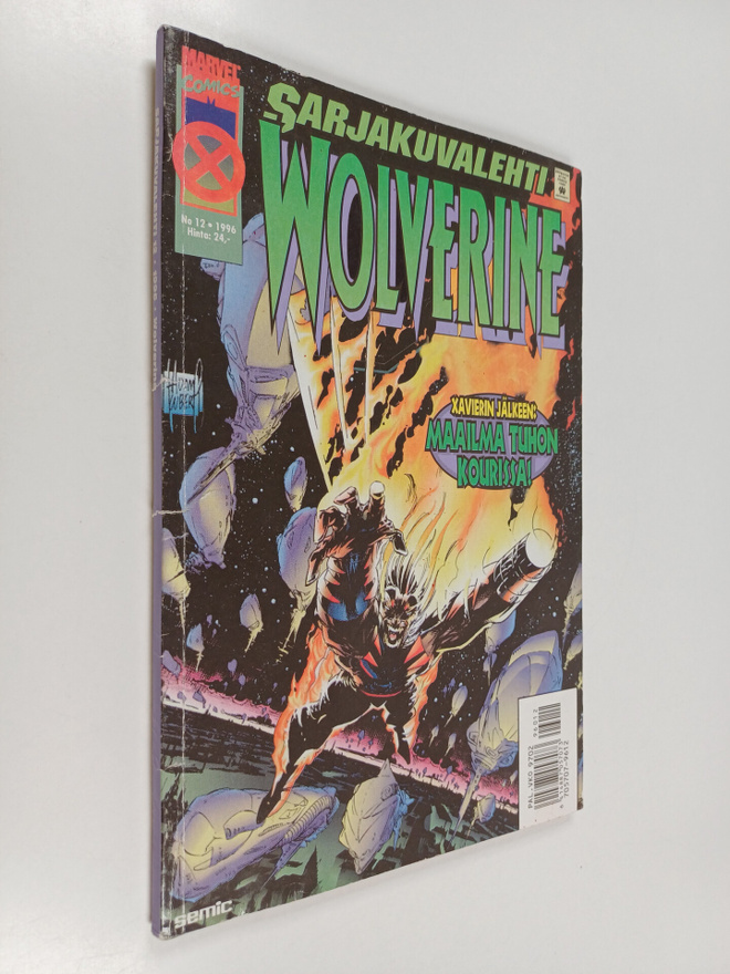 Sarjakuvalehti 12/1996 : Wolverine