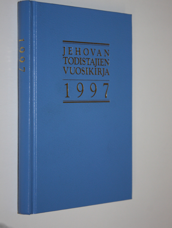 Jehovan todistajain vuosikirja 1997 : sisältää raportin p...