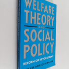 Phil Lee ym. : Welfare Theory and Social Policy - Reform ... - pikkukuva 1