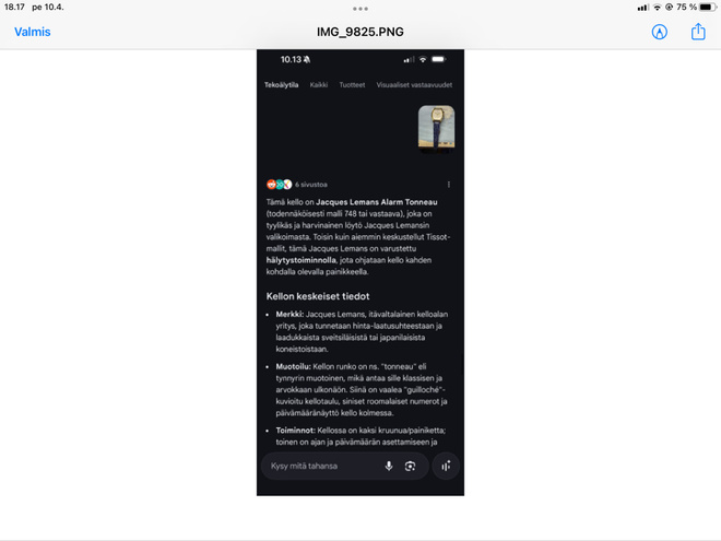 Item image