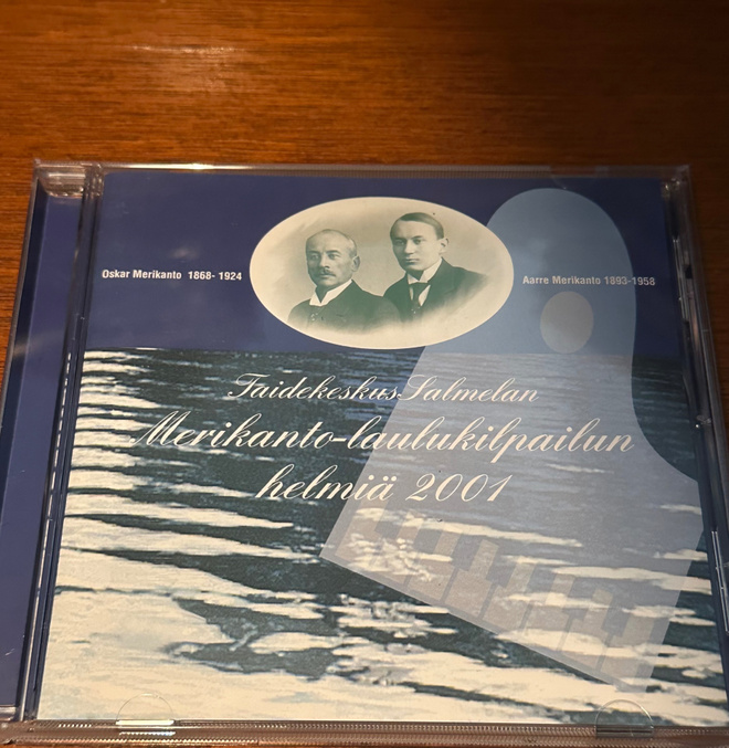 Merikanto-laulukilpailu 2001 CD Tommi Hakala, Juntunen, Palo