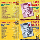 Frank Sinatra - Live On Stage Vol. 1 & Vol. 2 (2 x CD) - pikkukuva 2