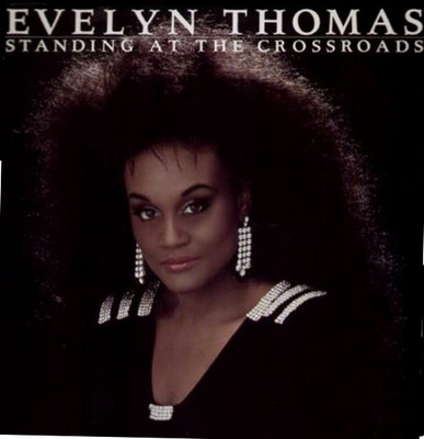 EVELYN THOMAS ::STANDING AT THE CROSSROADS : VINYYLI LP 1986