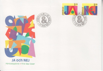 Ruotsi FDC 1994 Ja