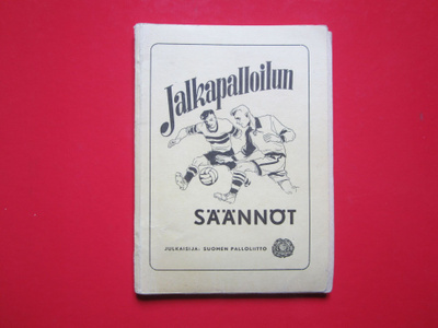 JALKAPALLOILUN SÄÄNNÖT VUODELTA 1952