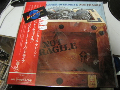 BACHMAN TURNER OVERDRIVE NOT FRAGILE LP JAPANI PAINOS M-/M-