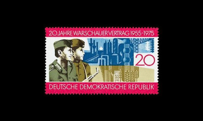 DDR 2043 ** Varsovan liitto 20v (1975)